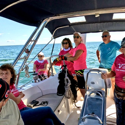 Esperienza di vela delle Pink Ambassador